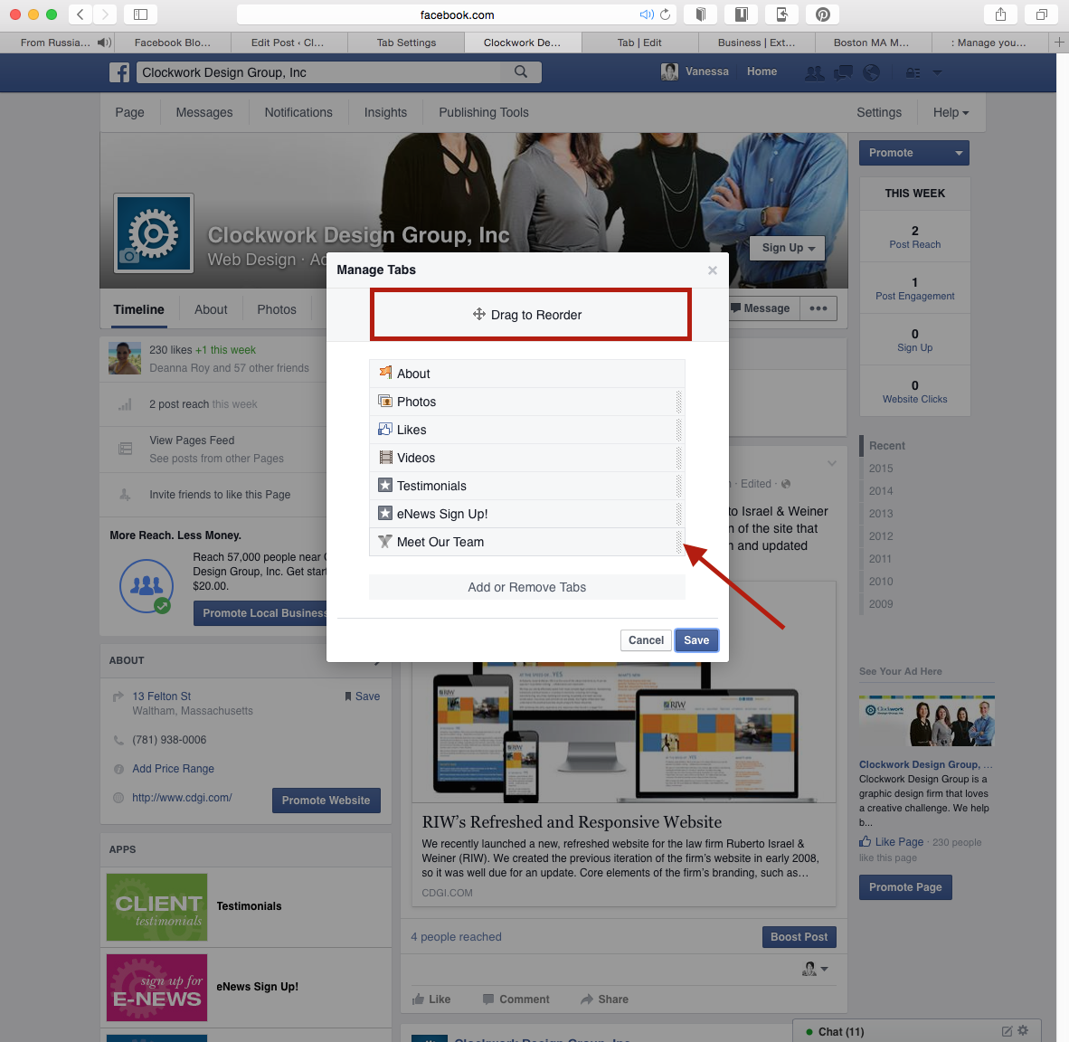 Adding a Facebook Page to your Account – Woobox Help