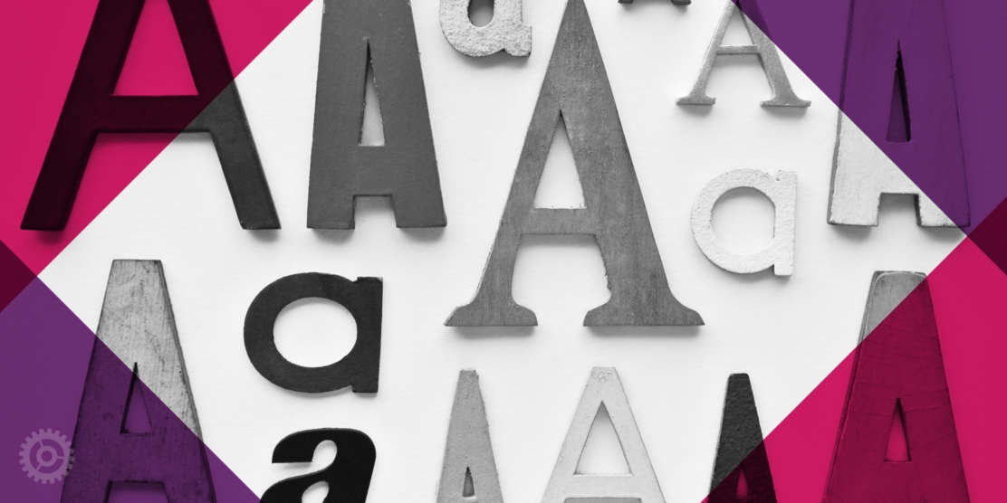 Wooden Letters In Different Fonts