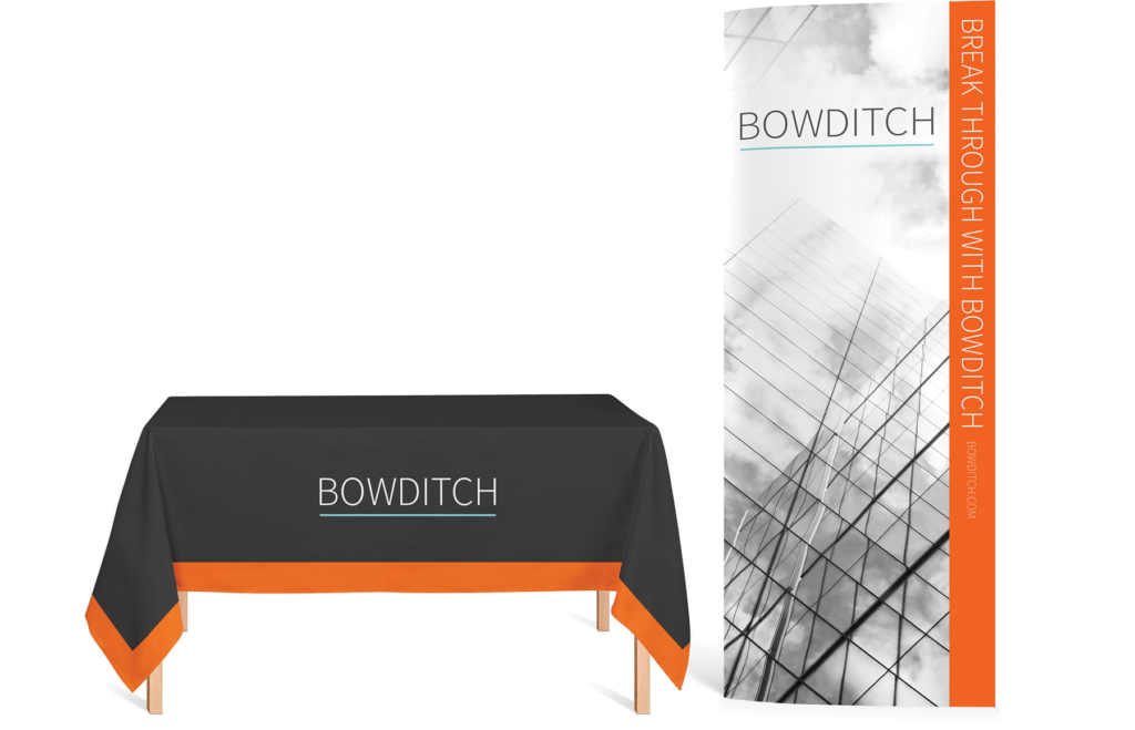 Tradeshow Bowditch Table Banner