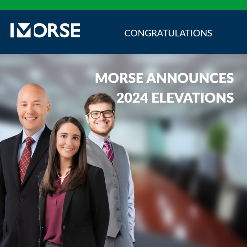 Morse promotions social post