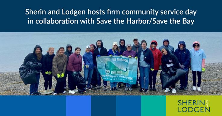 Sherin's community service day with Save The Harbor