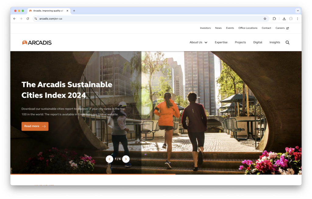 Arcadis Homepage